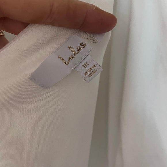 Thoughts of Hue White Surplice Maxi Dress NWOT - Picture 6 of 7